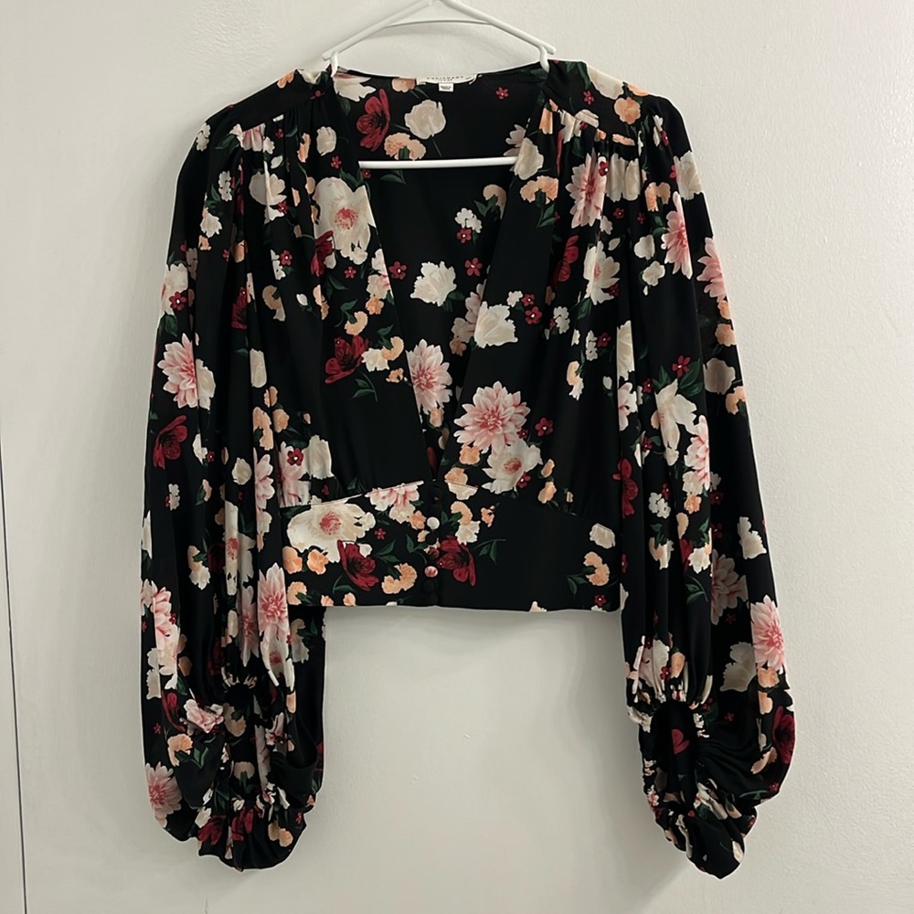 100% Silk Equipment Blouse